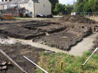 View Foundation work for private dwelling